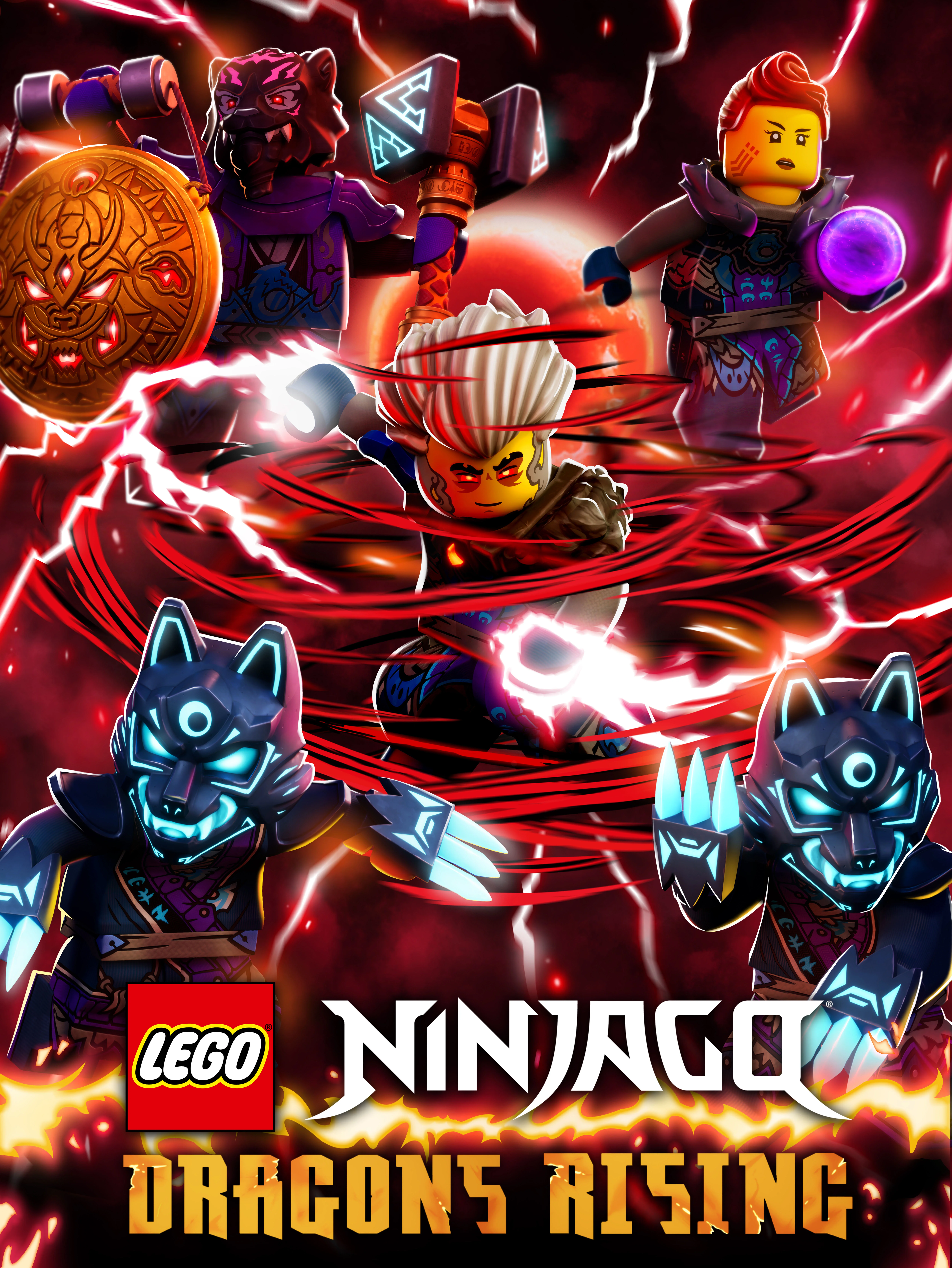 Affiche du projet Ninjago : Le soulèvement des dragons - Saison 2